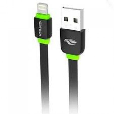 Cabo USB-LIGHTNING 2.0A 1M CB-110BK IPHO