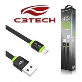 Cabo USB-LIGHTNING 2.0A 1M CB-110BK IPHO 