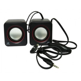 Caixa de som 2.0 3W RMS USB PRETA C3 TECH 