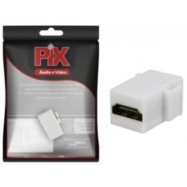 Plug Keystone HDMI Emenda Fêmea BR  