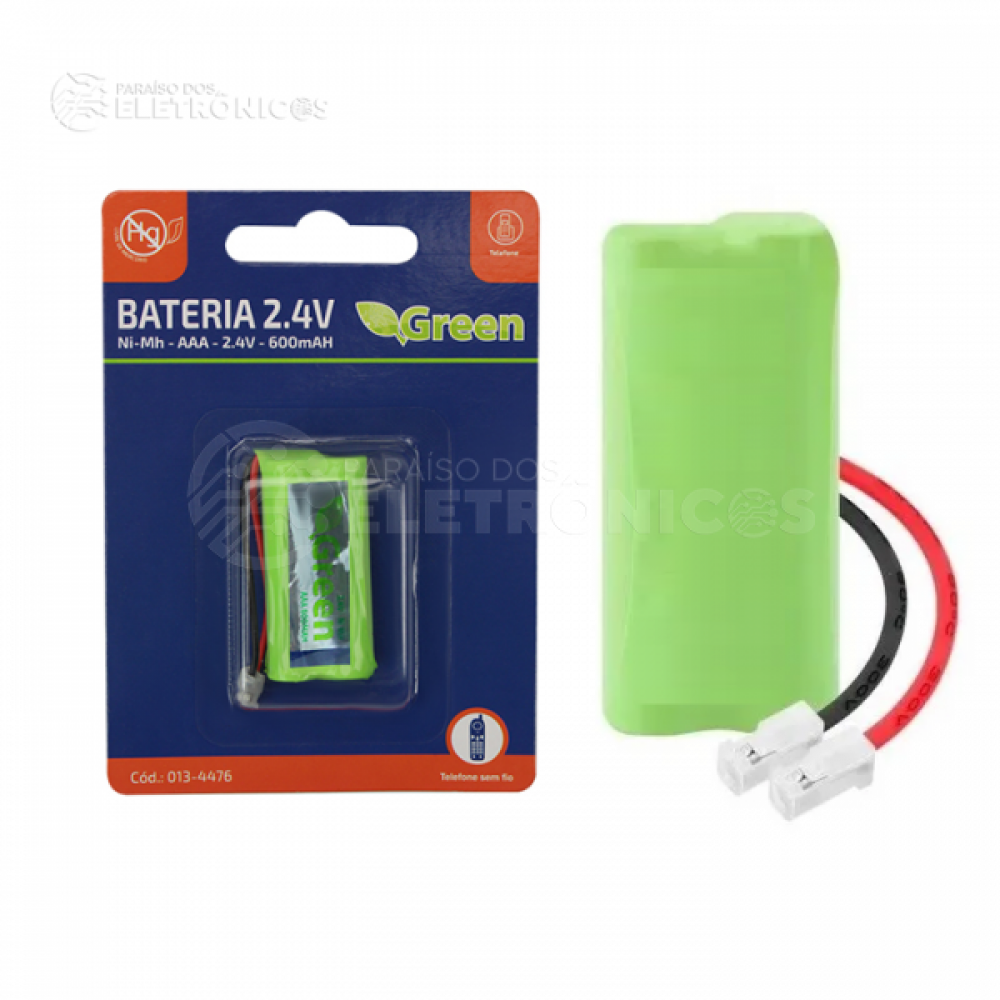 Bateria Telefone NIMH 2,4V 600MAH AAA 