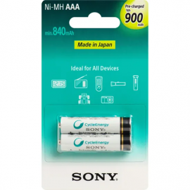 Pilha Rec.1,2V 900MAH NIMH AAA c/02 Sony  