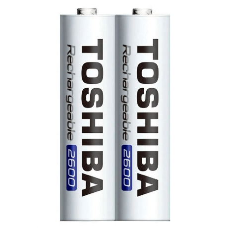 Pilha Recar.1,2V 2600MAH C/2UN AA Toshiba