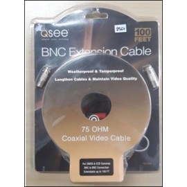 Cabo Extensão BNC - 100FT 75 Ohm - Myatech 