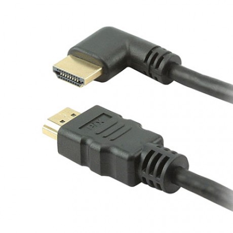 Cabo HDMI Gold 2.0 4k Ultra HD 90º 3 metros PIX