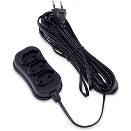 Extensão elétrica 3 tomadas tripolar 10a 10m  