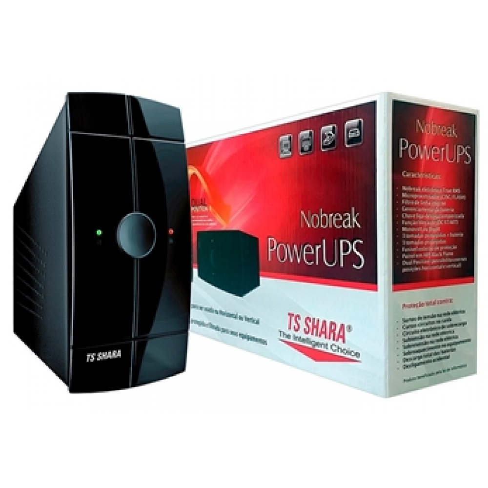 Nobreak Power UPS 700 1BS BIV 6T SAIDA 