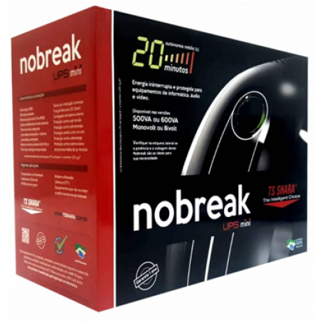 Nobreak Up Mini 600 1BS MONO 6T 