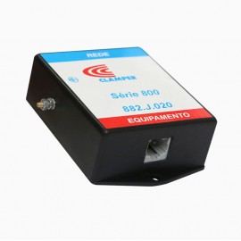 Protetor de Surto DPS Clamper 882.J.020 p/ Ethernet 100 
