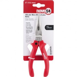 Alicate Bico Meia-Cana Reto  6" (152mm)  