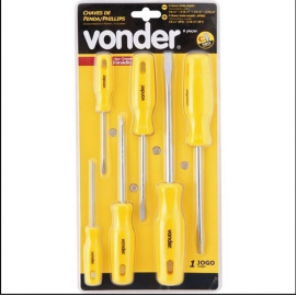 Kit Chave Precisão com 6 Peças 