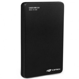 Case HD externo 2,5" USB 2.0 PT C3 TECH  