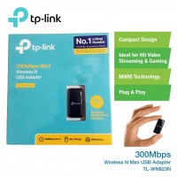Adaptador USB Mini N Wireless 300MBPS TPLINK 