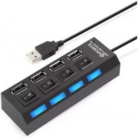 HUB USB 2.0 de 4 SAÍDAS - BR 