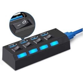 HUB USB 2.0 de 4 SAÍDAS - BR 