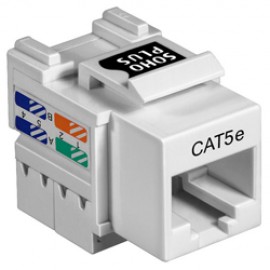 Conector Fêmea Sohoplus CAT 5E T568 A/B - BRANCO - Furukawa 