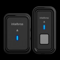 CAMPAINHA SEM FIO COM BATERIA CIB 101 PT 