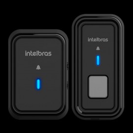 CAMPAINHA SEM FIO COM BATERIA CIB 101 PT  