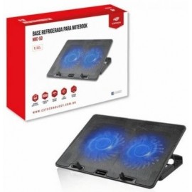 Base p/ Notebook 15,6' NBC-50BK 2 cooler 