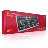Teclado Sem Fio Bluetooth | Recarregável | K-BT50B..