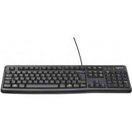 Teclado USB K120 preto Logitech  