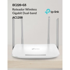 Roteador Wireless Giga Dual Band EC220