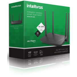 Roteador Wireless Ac Dual Action RF1200  