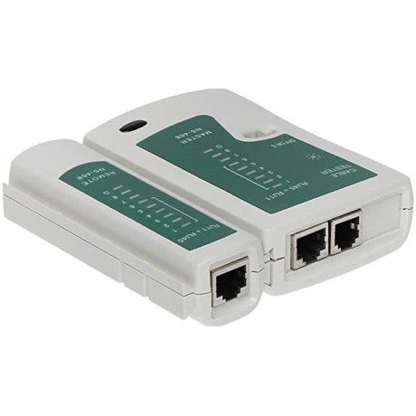 Testador Cabos Rj45/Rj11 c/Bateria 