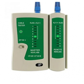 Testador Cabos Rj45/Rj11 c/Bateria  