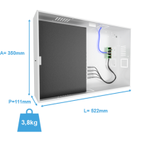 Power BALUN HD 4000 - 04CH 12V - ONIX