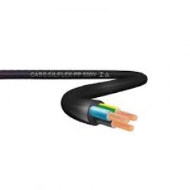 Cabo Elétrico PP 3 X 1,5MM 750V Preto 