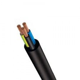 Cabo Elétrico PP 3 X 2,5MM 750V Preto 