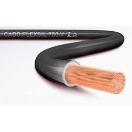 Cabo Elétrico flexível 6MM 750V Preto 