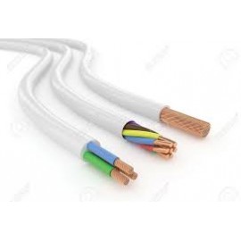 Fio Elétrico Torcido 2X1,5MM Branco