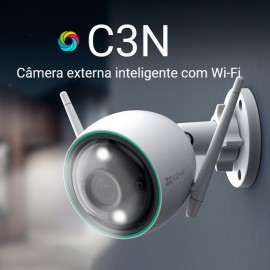 CÂMERA EXTERNA INTELIGENTE WIFI C3N 