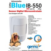 Sensor Infra IB-550 Pet RFI Digital c/ Fio - Genno