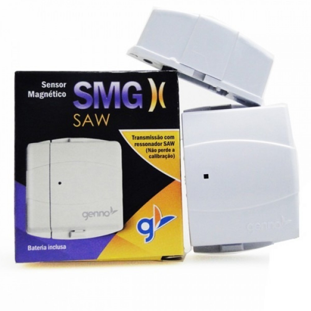 Sensor Magnético SMG SAW 433,92mhz - Genno