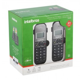 Telefone sem fio digital com ramal adicional - TS 5122 