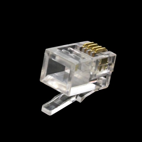 Conector RJ11 Macho 4x4 Vias - 1018