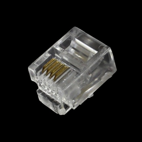 Conector RJ11 Macho 6x4 Vias - 9029